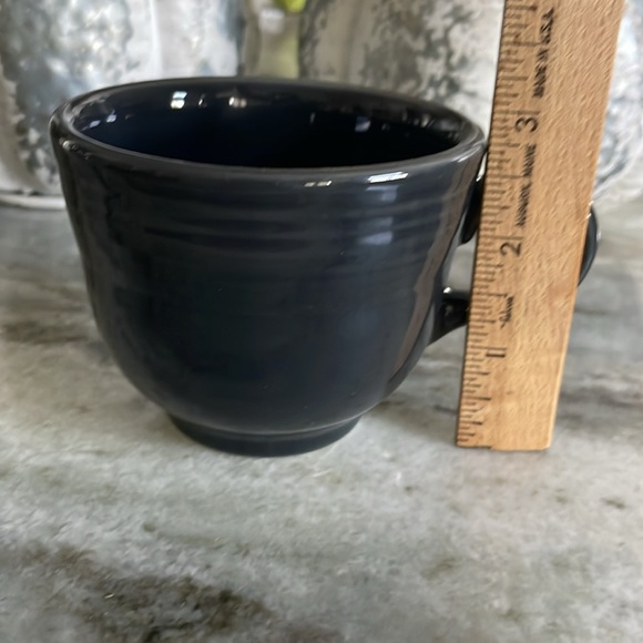 Fiesta Cup and Saucer Set Slate color - Picture 3 of 4